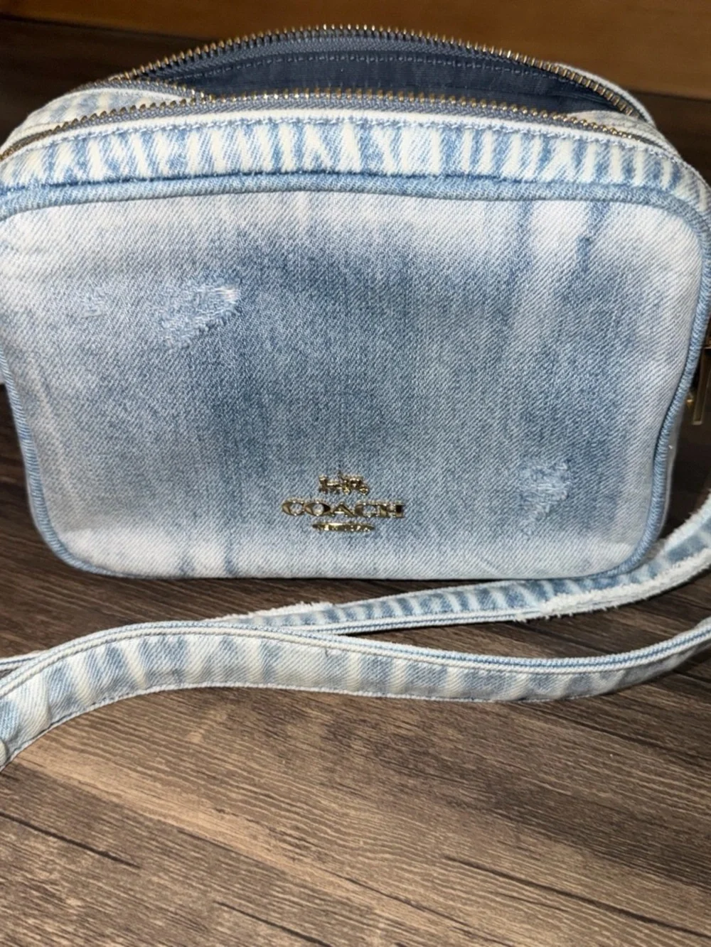 Coach Mini Carey Crossbody Handbag - Picture 1 of 8